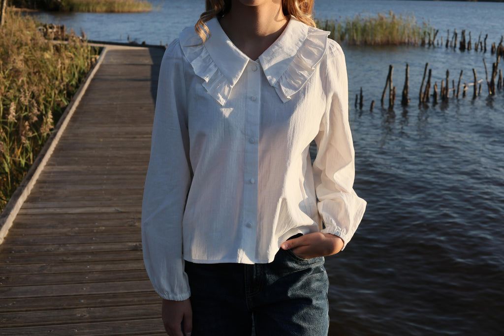 Blouse Alma blanc