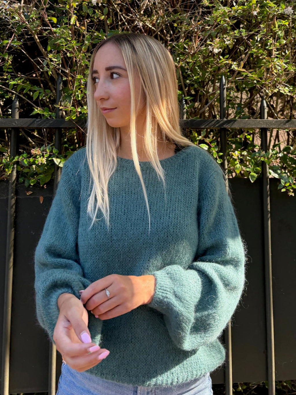 Pull Maëlys céladon