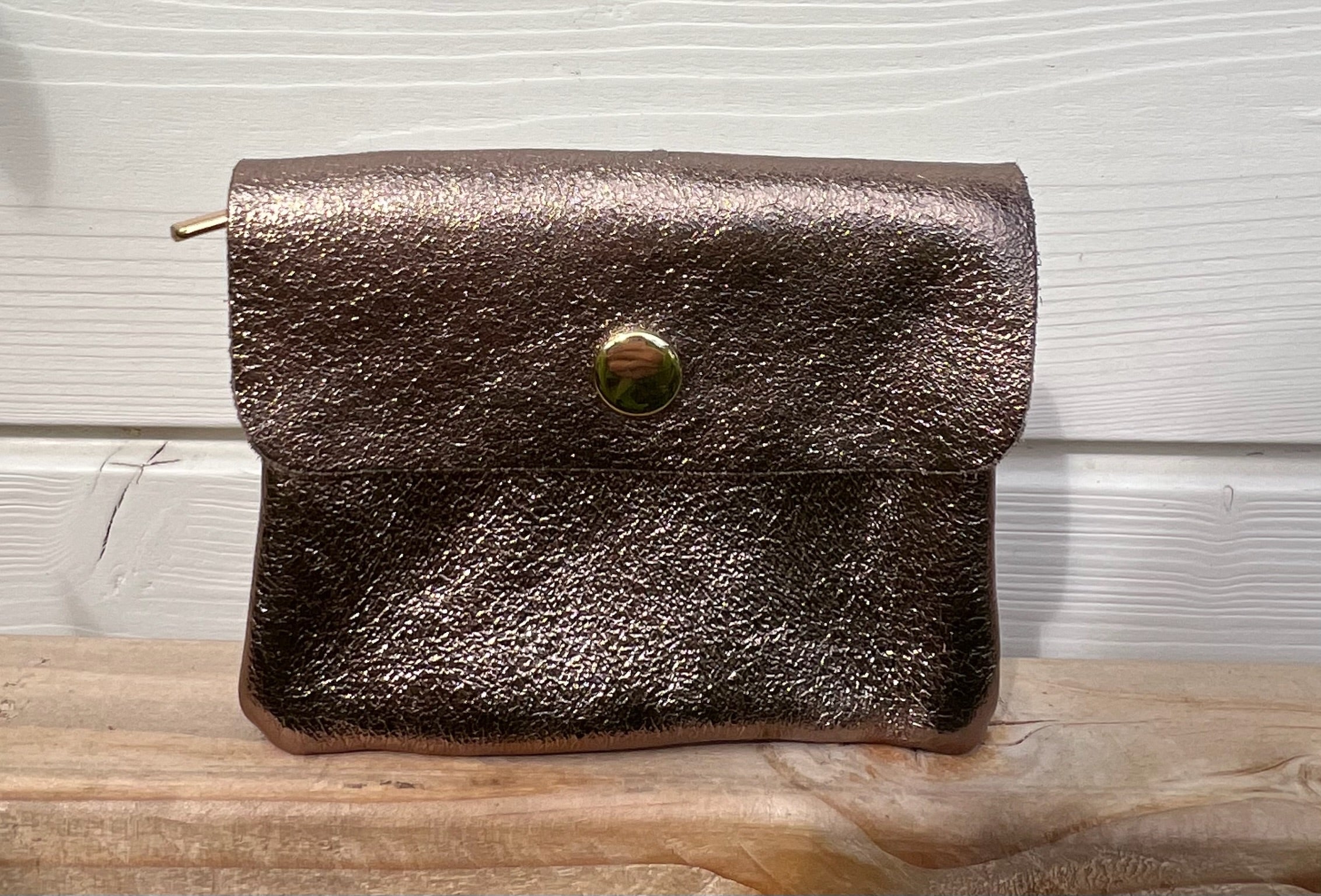 Porte monnaie Laïa bronze