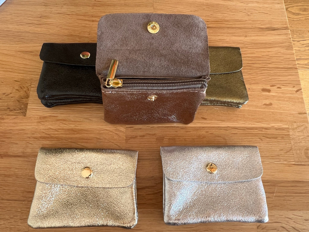 Porte monnaie Laïa bronze